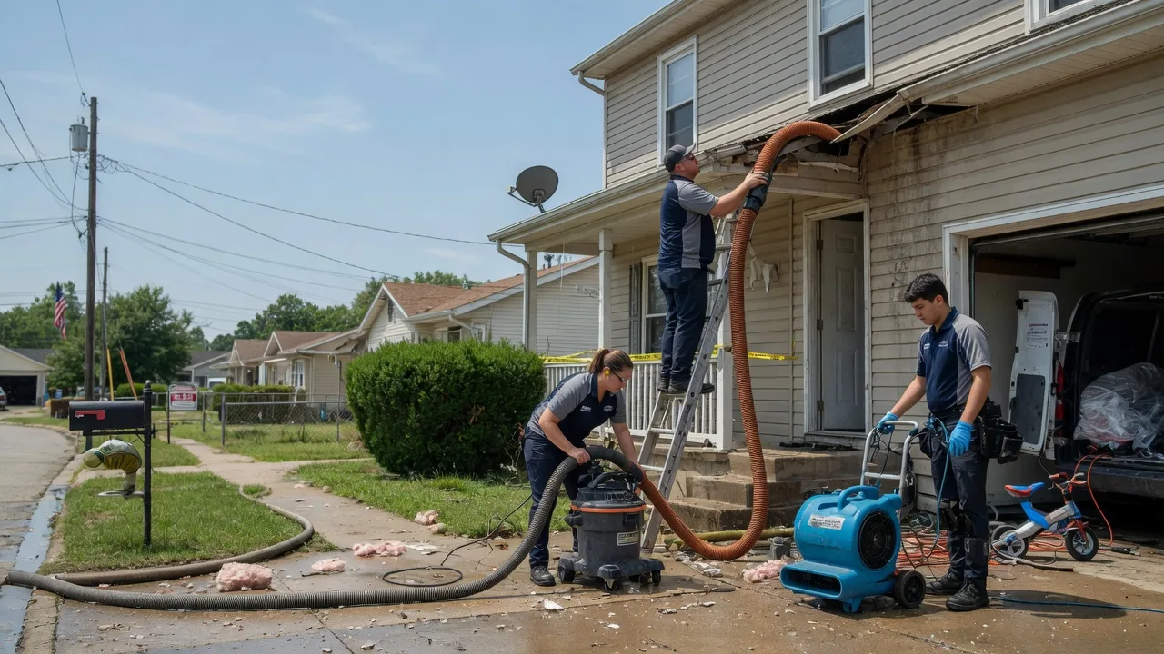 Water Damage Restoration in Blue Springs, NE near me